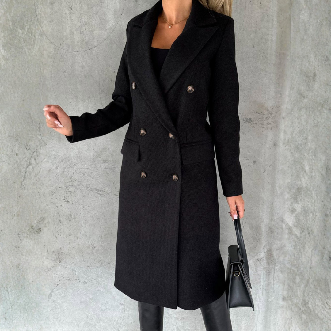 Sophia | Cappotto Lungo Elegante e Raffinato