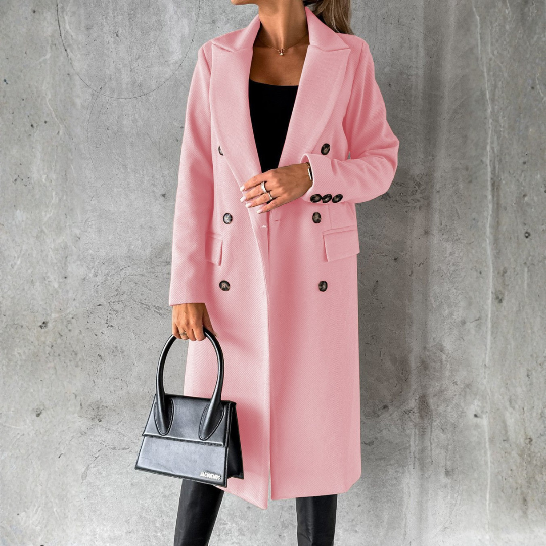 Sophia | Cappotto Lungo Elegante e Raffinato