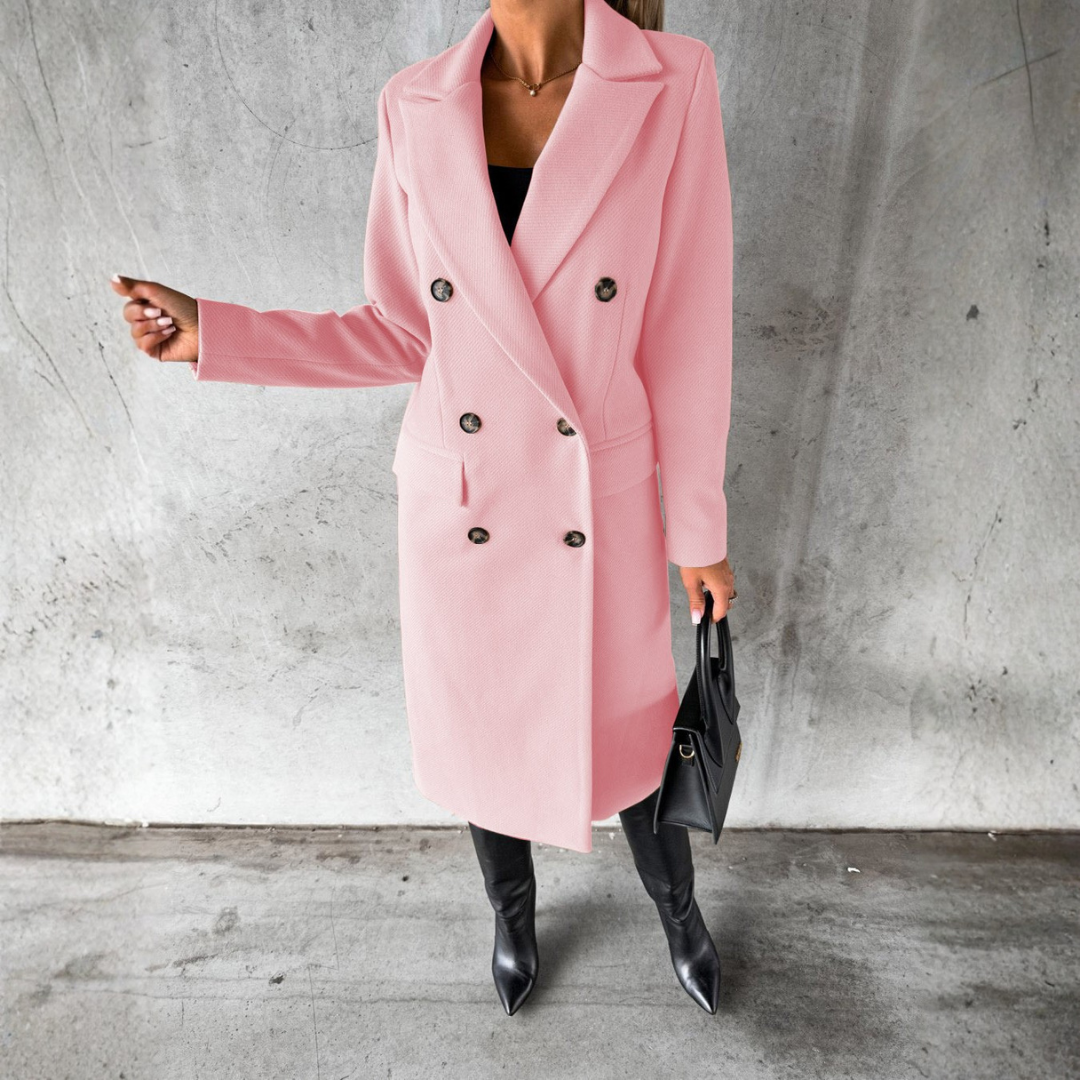 Sophia | Cappotto Lungo Elegante e Raffinato