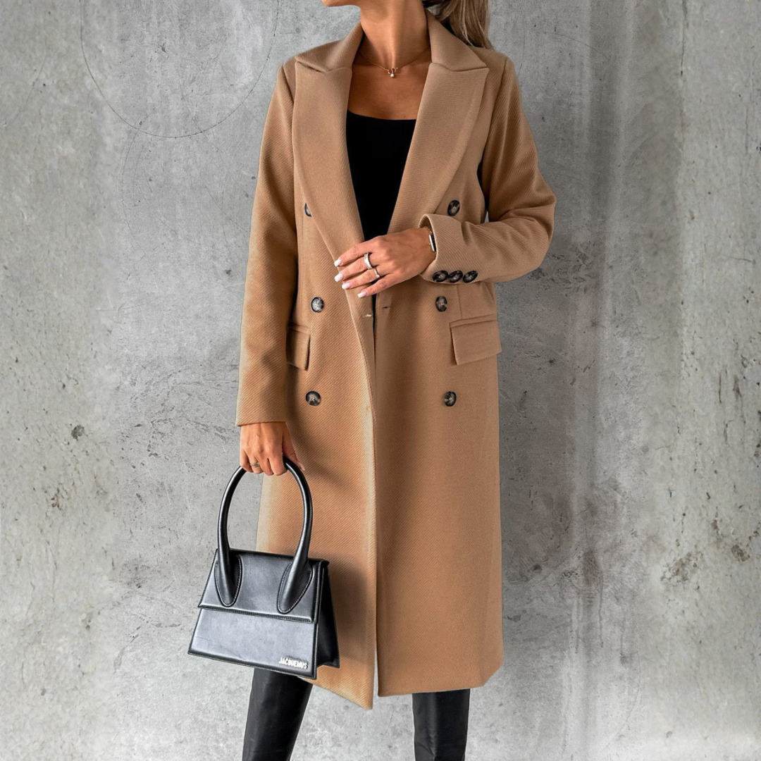 Sophia | Cappotto Lungo Elegante e Raffinato