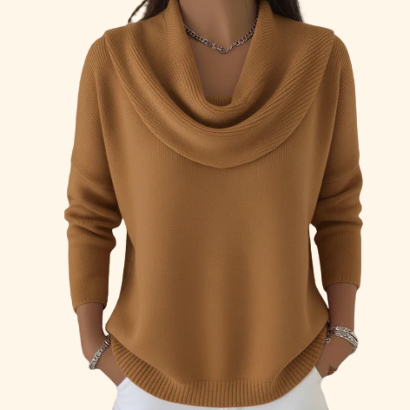 Mara | Maglione Elegante con Collo Morbido