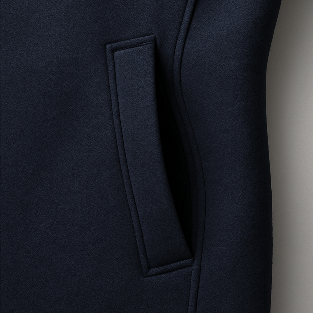 Alessandra | Cappotto Invernale con Zip Asimmetrica