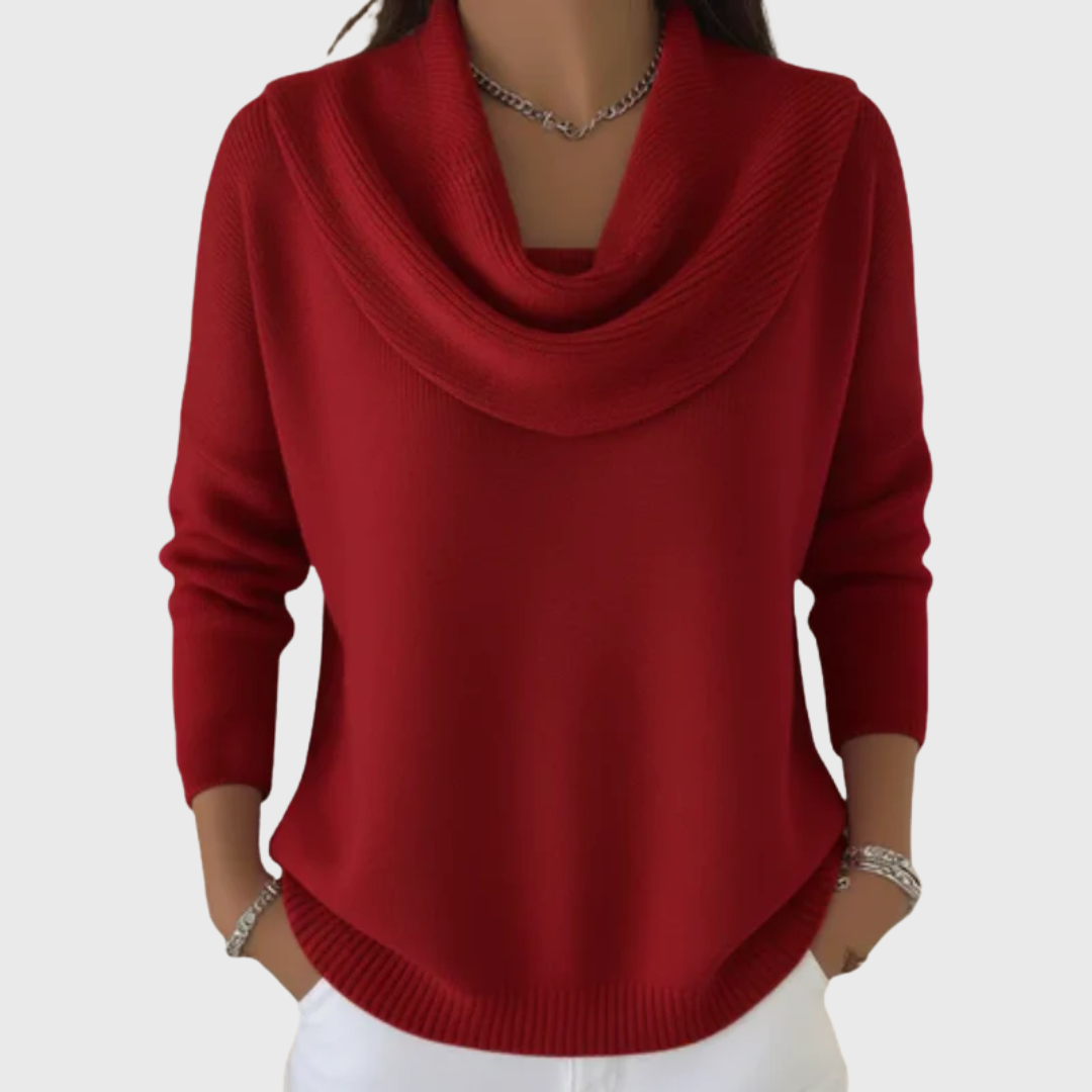 Mara | Maglione Elegante con Collo Morbido