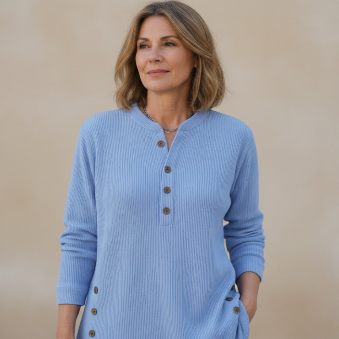 Viola | Maglia Morbida a Maniche Lunghe in Tricot