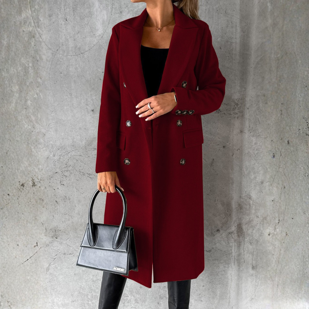 Sophia | Cappotto Lungo Elegante e Raffinato