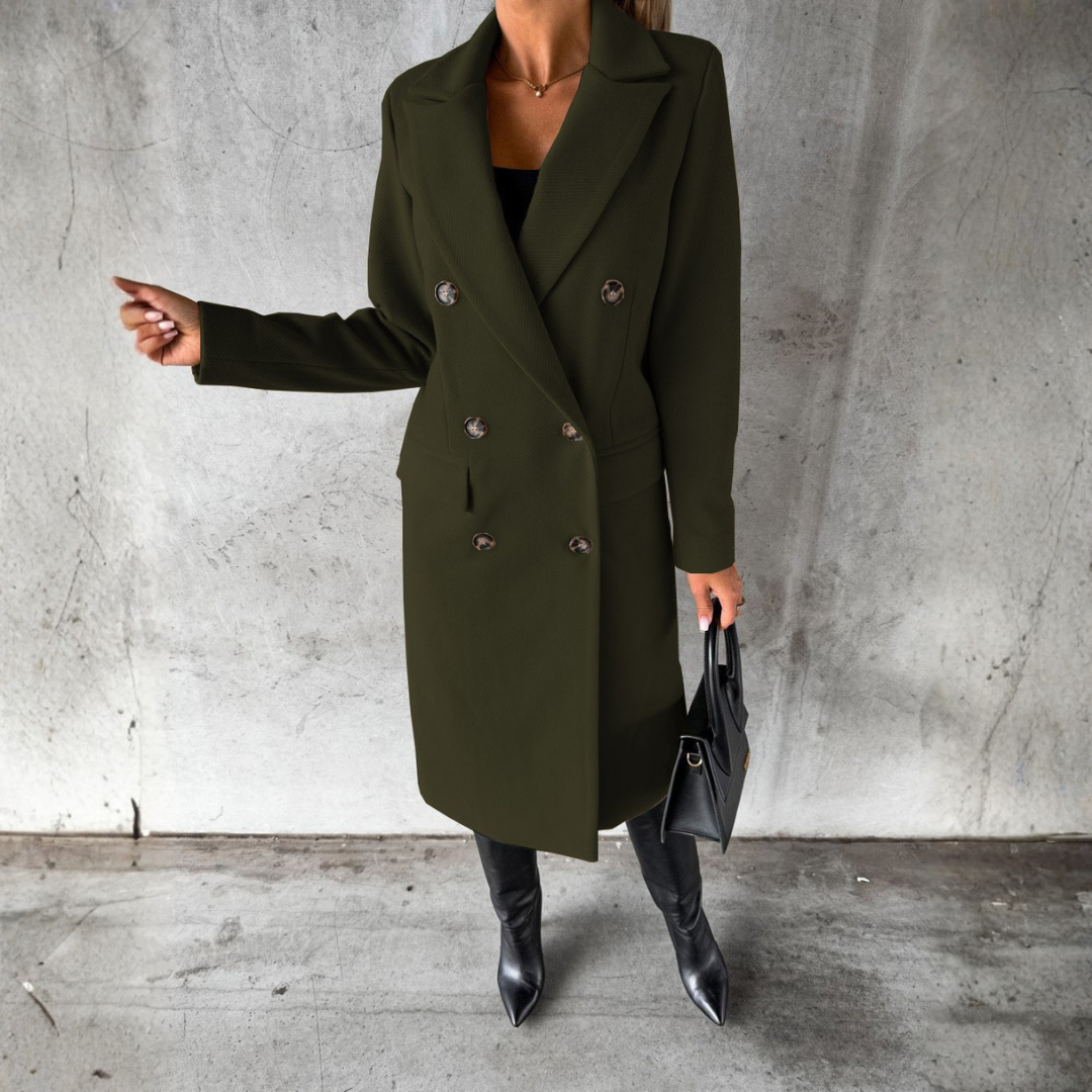 Sophia | Cappotto Lungo Elegante e Raffinato