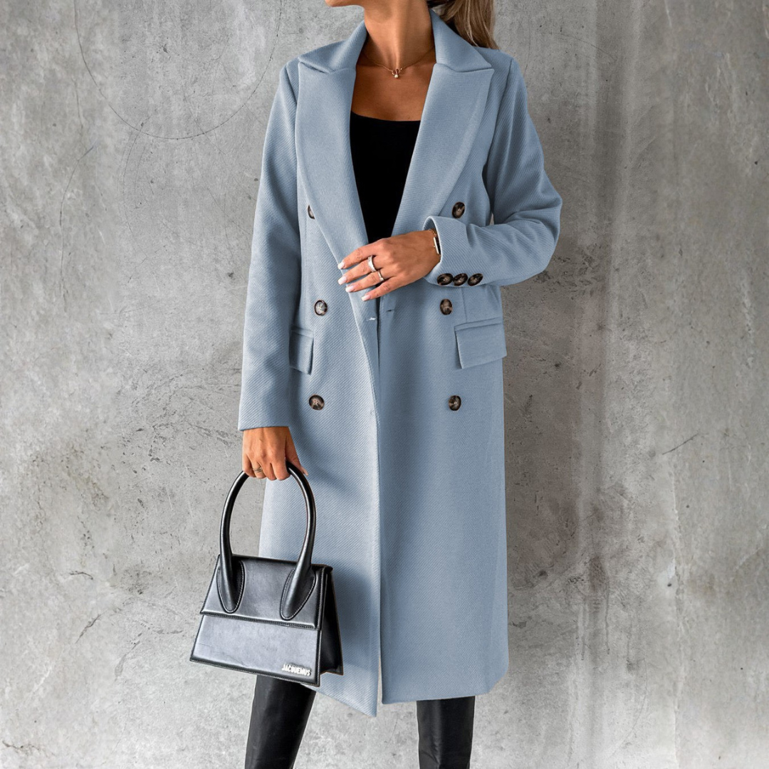 Sophia | Cappotto Lungo Elegante e Raffinato
