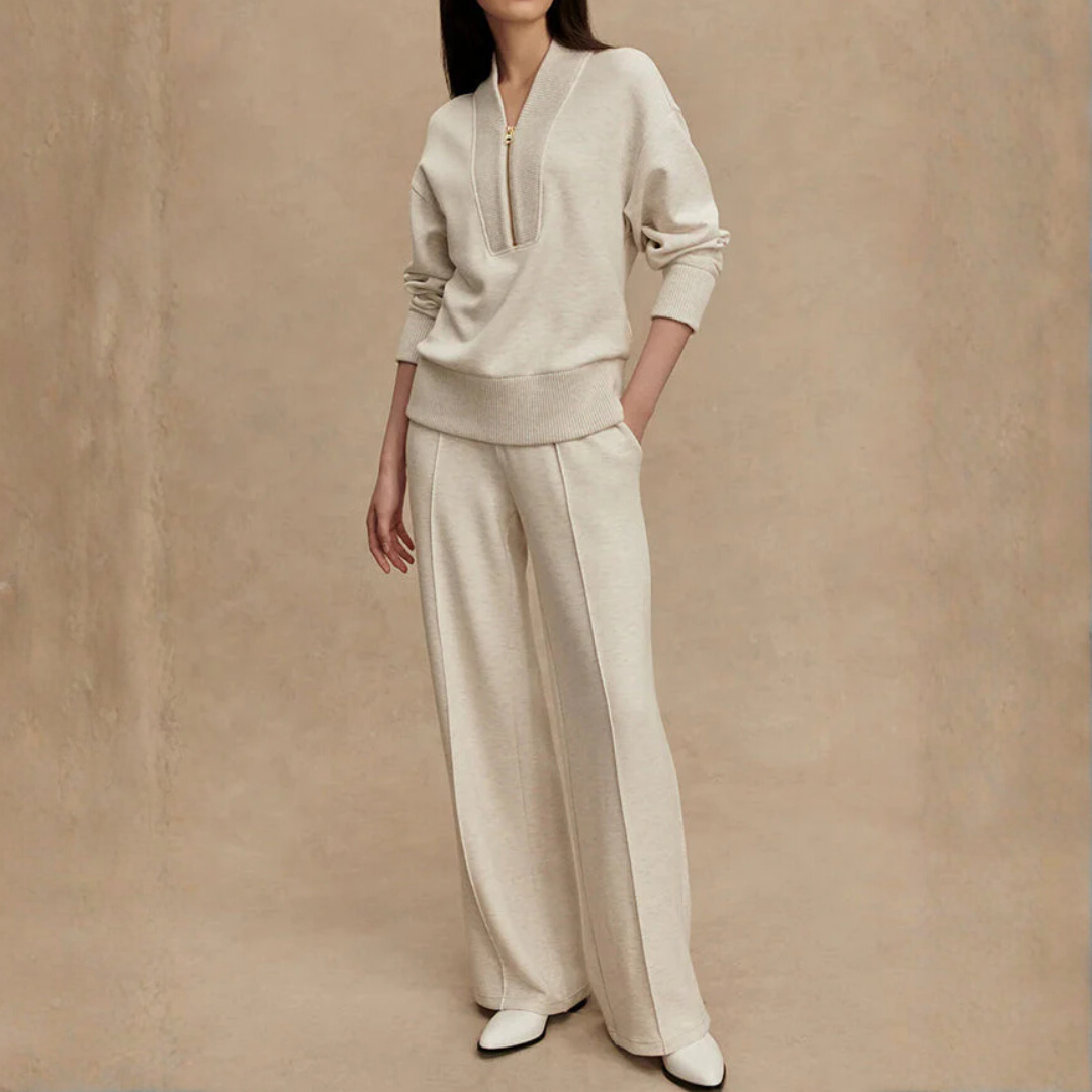 Elena | Completo Morbido con Mezza Zip