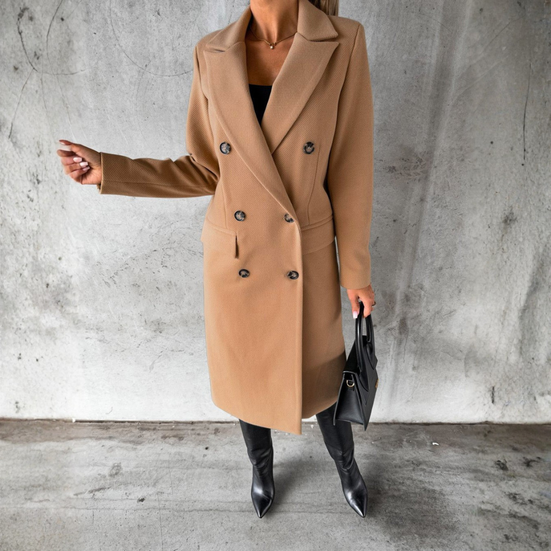 Sophia | Cappotto Lungo Elegante e Raffinato