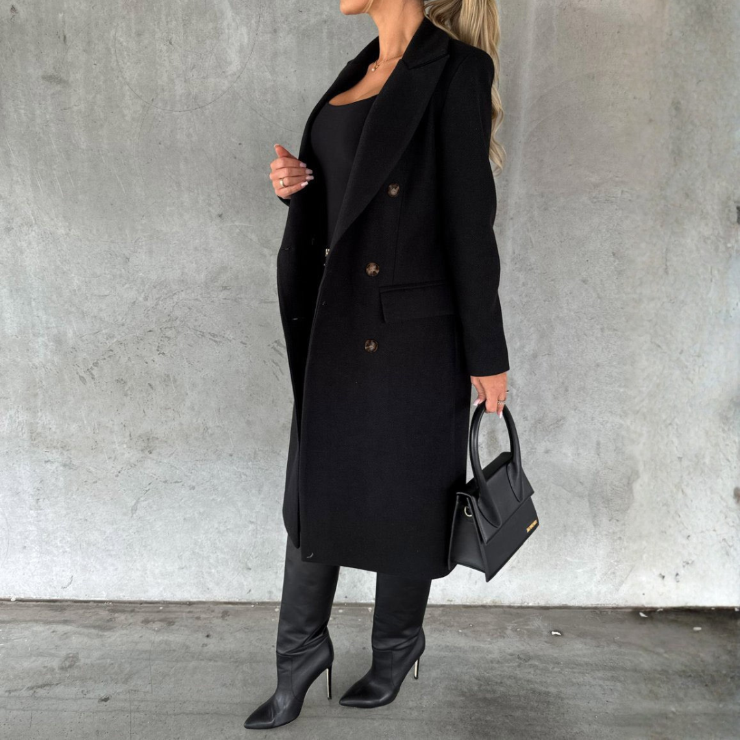 Sophia | Cappotto Lungo Elegante e Raffinato