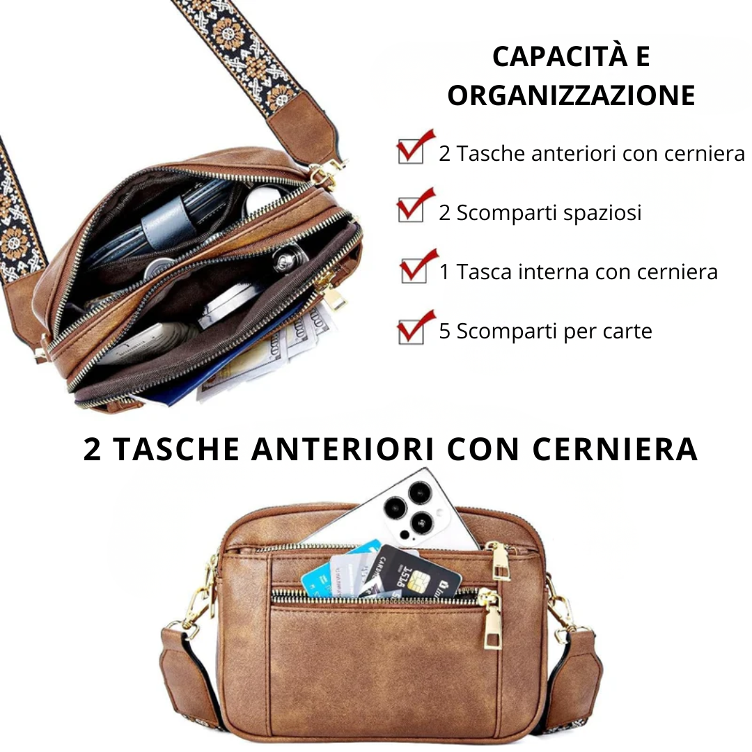 Lorena | Borsa a Spalla Elegante e Versatile