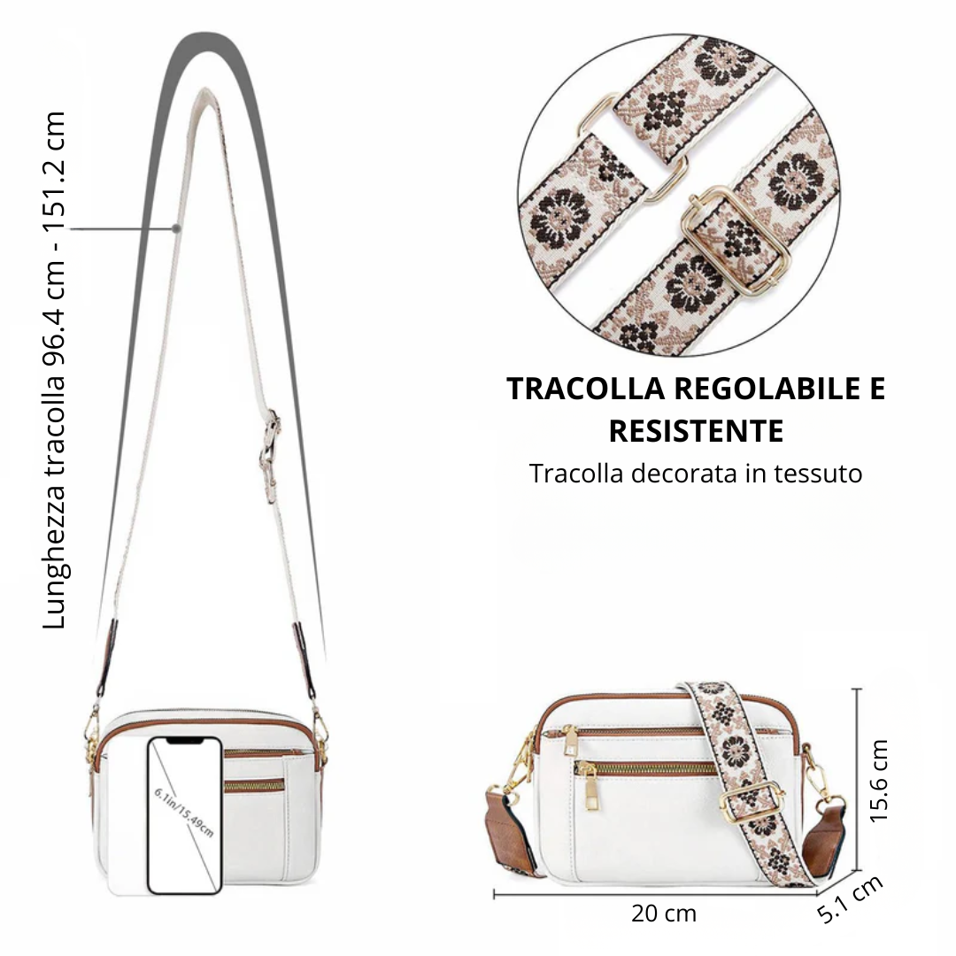 Lorena | Borsa a Spalla Elegante e Versatile