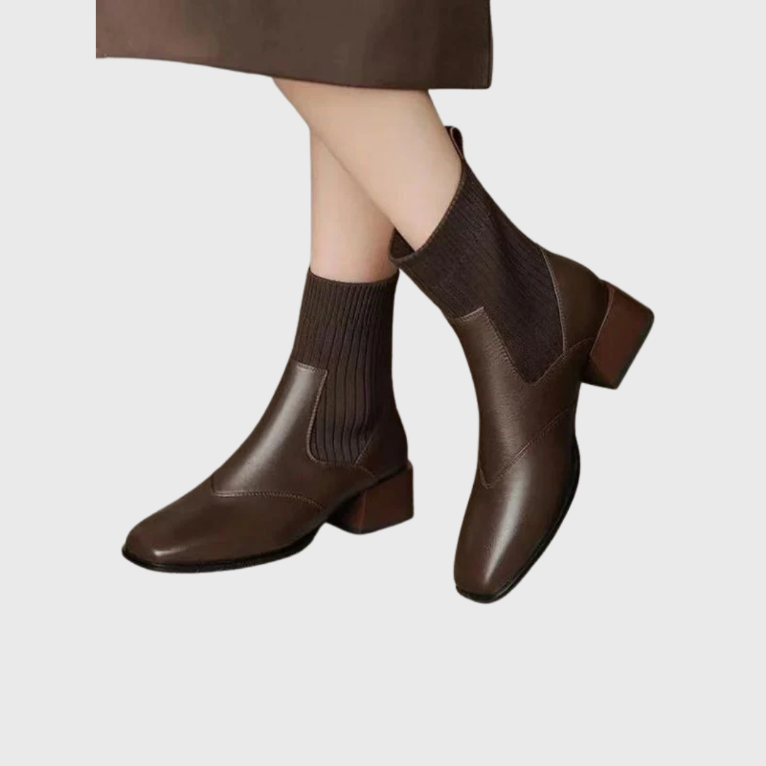 Joanna | Stivaletti Caldi con Tacco Medio