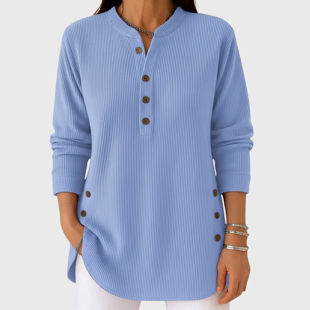 Viola | Maglia Morbida a Maniche Lunghe in Tricot