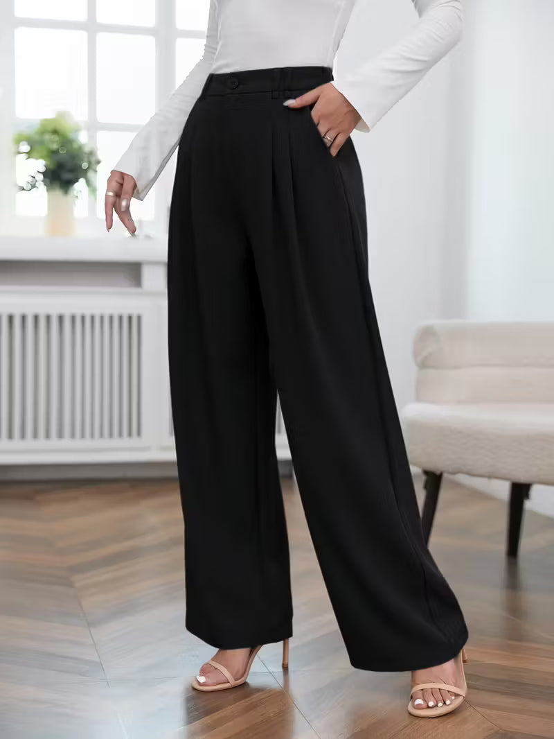 Julienne | Pantaloni Eleganti a Gamba Larga